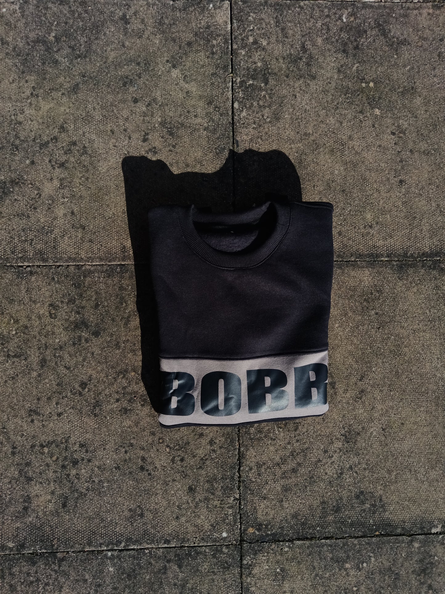 Standard Lightweight Sweater - Black & Charcoal