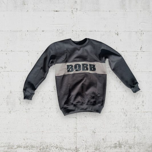 Standard Lightweight Sweater - Black & Charcoal