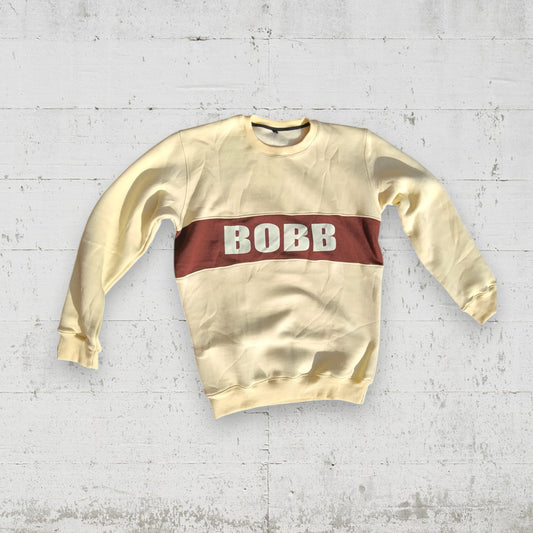 Standard Lightweight Sweater - Light Beige & Dark Chocolate