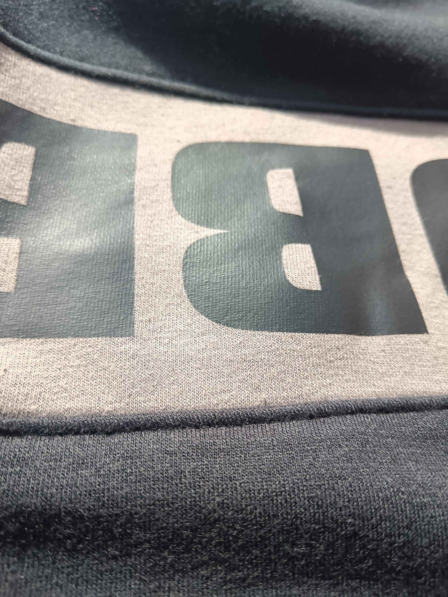 Standard Lightweight Sweater - Black & Charcoal