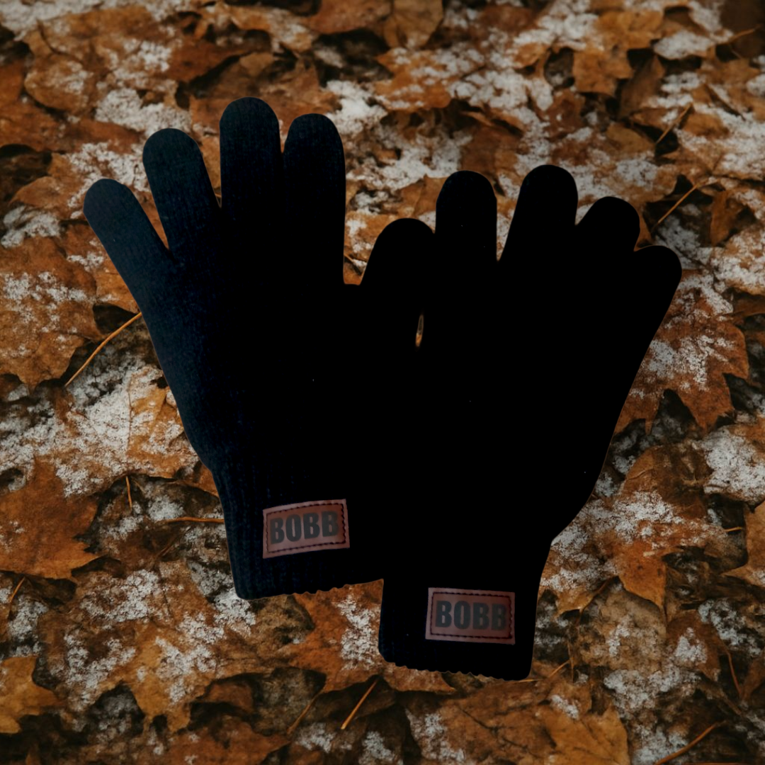 Black Cozy Gloves