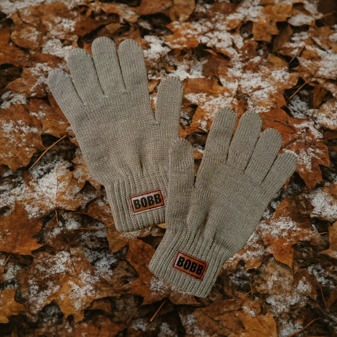 Beige Cozy Gloves