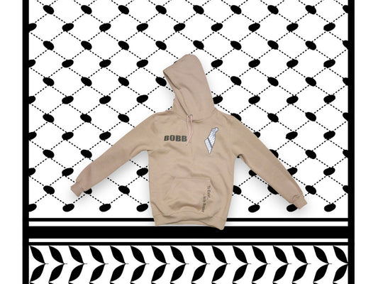 Palestine Humanity Hoodie - Camel Back Sand