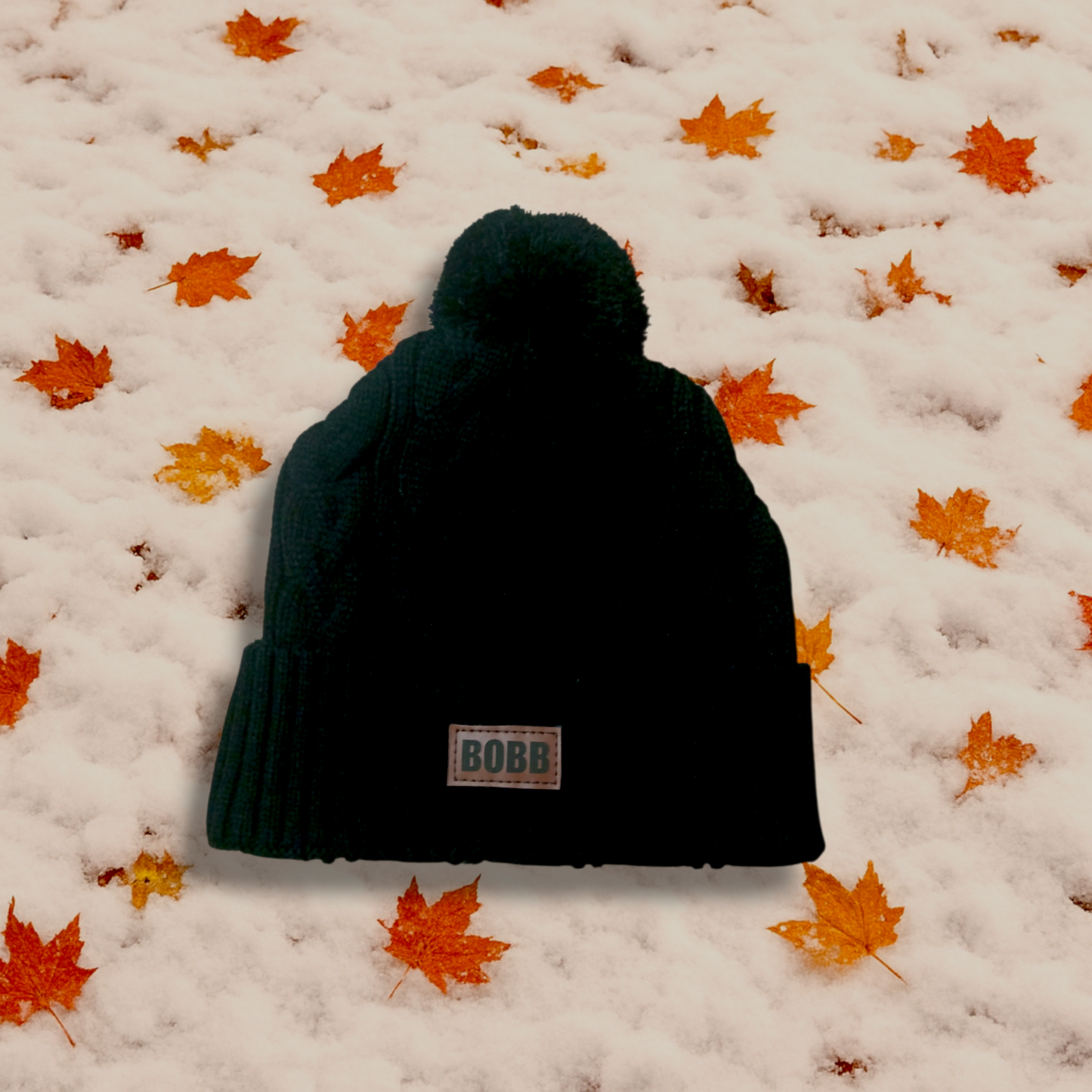 Black Bobble Hat