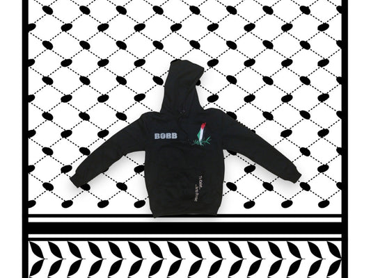 Palestine Humanity Hoodie - Black